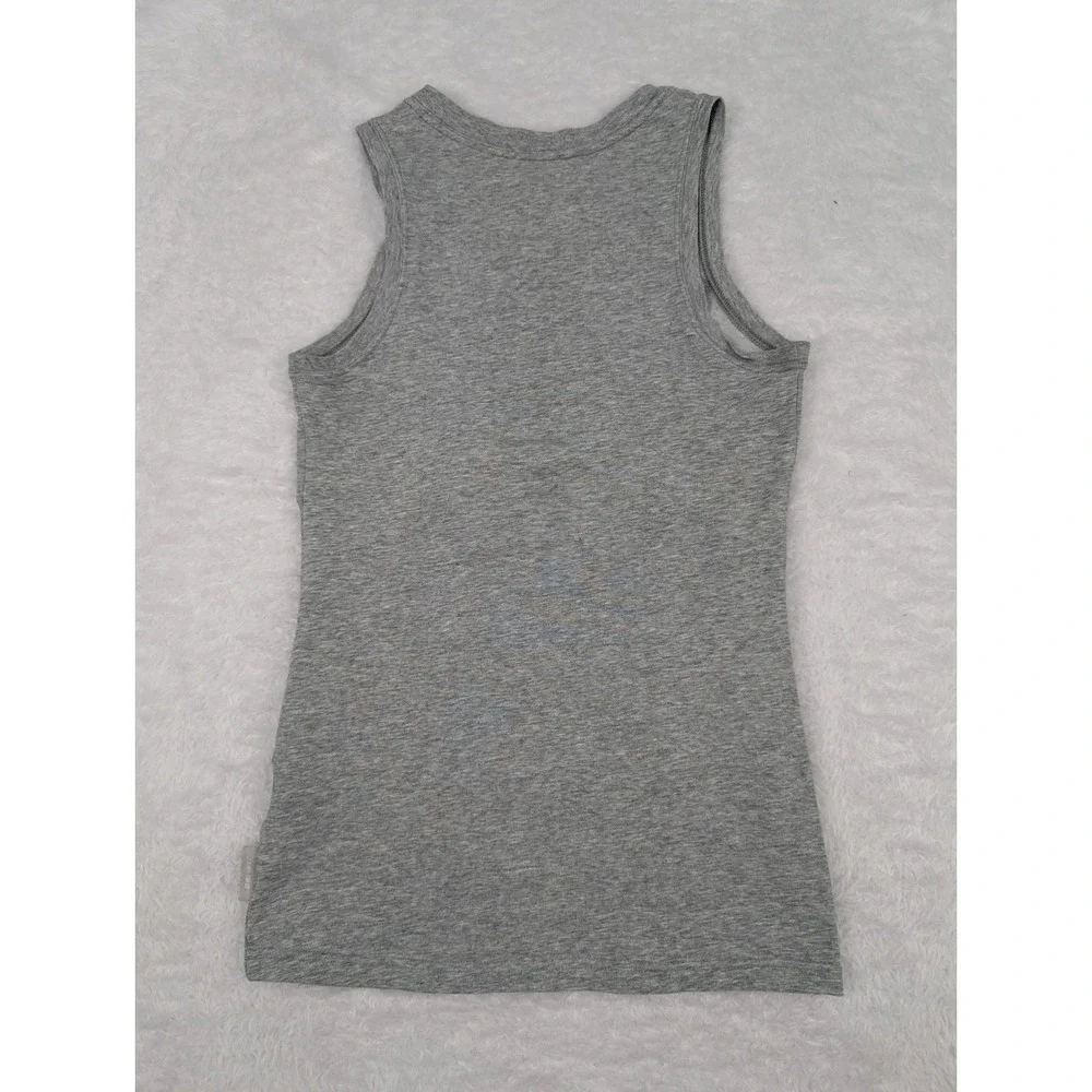 Nike Tank Top Women's Size‎ XS Gray Just Do It Gym Fitness Running